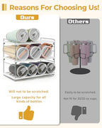 Cirhy 12" Tall 3-Tier Expandable Water Bottle Organizer – Fits 20-40 oz Stanley, Owala, Yeti Tumblers, Shaker Cups & Travel Mugs – Adjustable Storage Rack for Cabinet, Kitchen & Pantry Organization - style: Water Bottle Organizer-12”Tall