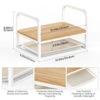 Laundry Detergent Holder Stand, Liquid Detergent Dispenser Shelf Organizer with Cleanable Drip Tray, Liquid Holder Stand Catcher for Laundry Room Organization and Storage (Flat-White) - style: Flat-White