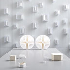 20 Pcs White Wire Cube Connectors Wire Grid Cube Connectors for Modular Closet Storage Organizer and Wire Grid Cube Storage Shelving Closet Mounted Storage and Organization Systems Plastic