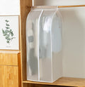 XIAKE Garment Bags M/oth-proof Dust Cover Coat Hanging Clothes Storage Bag Premium Thickened Clothing Organizer Moisture-proof Dust-proof Clothes Cover - size: 24"L * 20"W * 47"H