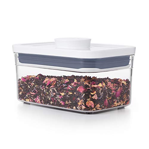 OXO Good Grips POP Container - Rectangle Mini 0.6 Qt - color: White, size: 0.6 Qt - Rectangle