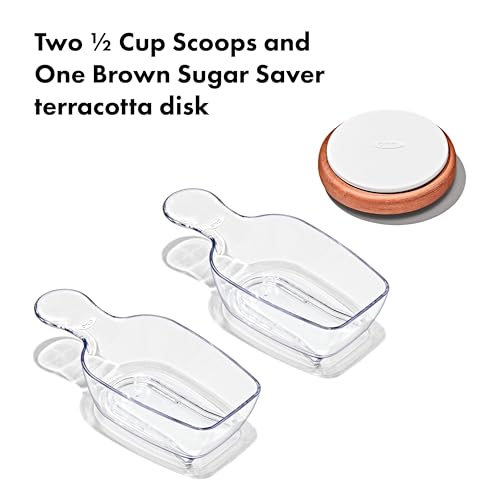 OXO Good Grips 8-Piece Prelabeled Baking POP Container Set - style: Labeled Baking Set