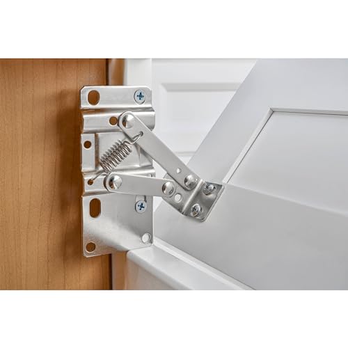Rev-A-Shelf 16" Slim Tip-Out Sink Tray for Kitchen and Bathroom Base Cabinets, Large Pull Out Stainless Steel Storage Organizer, Silver, 6541-16-52 - size: 16" x 1.7" x 3"