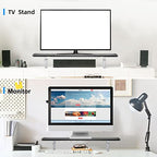 suptek Laptop Stand for Desk,Computer Monitor Laptop Stand Riser for Printer, Notebook and All Flat Screen TV Display,3 Height Adjustable(MST016)