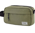 Sooez Big Capacity Pencil Pen Case, Upgraded Canvas Pencil Pouch Large Pencil Bag Organizer, Separate Compartments Easy Grip Handle, Aesthetic Supply for School Teens Adults, Army Green - color: Canvas Army Green