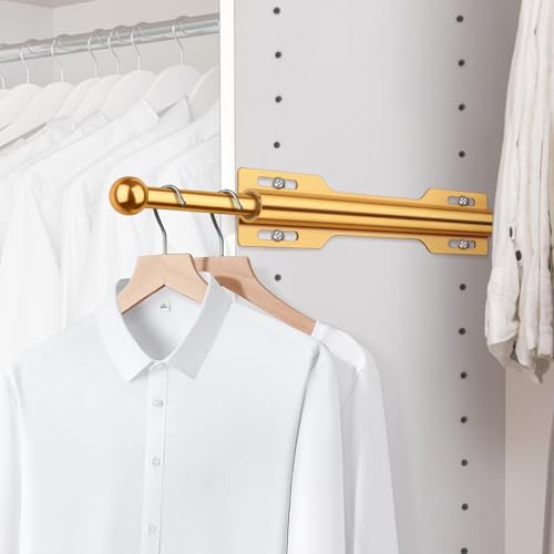 FIRJOY 12" Valet Rod for Closet Pull Out (1 Pack, Orange) - color: Orange, size: 1 Pack