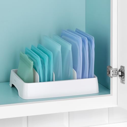 YouCopia StoraLid Adjustable Food Container Lid Organizer for Kitchen Cabinet Storage, Small, 2-Pack - size: Small 2-Pack Classic