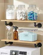 32PCS Laundry Room Labels Waterproof, Clear Laundry Labels for Jars, Transparent Stickers for Organizing Bottles, Detergent Dispensers & Storage Containers (2.8"X1.7")