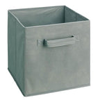 ClosetMaid 18657 Cubeicals Fabric Drawer, Gray, 2-Pack - color: Gray, size: 2-Pack, style: 2-Pack
