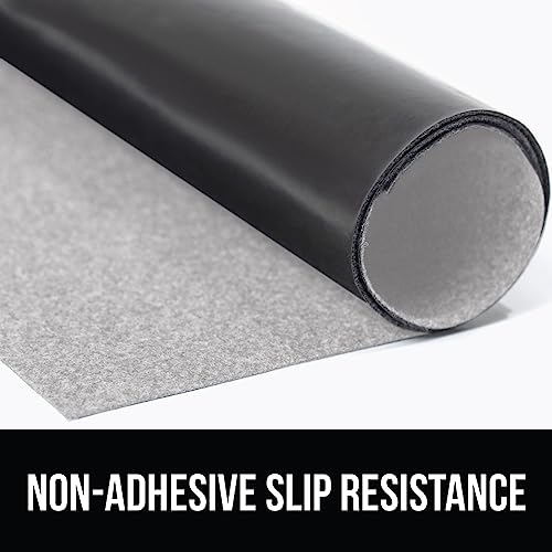 GORILLA GRIP LeakGuard Non-Adhesive Under Sink Mat for Kitchen Cabinet, Waterproof Quick Dry Shelf Liner, Durable Absorbent Felt Mats for Bathroom Sinks, Cabinets, Dresser, Easy Trim, 24x30 Light Gray - color: Light Gray, size: 24"W x 30"L