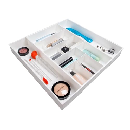 Dial Industries Expandable Vanity Drawer Makeup Organizer Desk Storage Tray - style: Modern