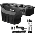 VEVOR Truck Bed Storage Box, Lockable with Password Padlock, 6.6 Gal/25 L ABS Wheel Well Tool Box, Waterproof and Durable, Compatible with Ford F-150 2015-2021, Drivers Side (Left) - size: Driver Side, style: F150