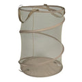Household Essentials Pop-Up Mesh Laundry Hamper, Beige - color: Beige