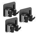 Broom Holder Wall Mount,Mop and Broom Holder Wall Mount Command,3pcs Garden Tool Organizer,304 Stainless (Black)