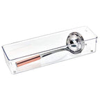 iDesign EMW6134175, Large, Clear - size: 4 x 16 x 3, style: Pack of 1