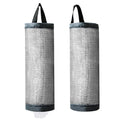 TOGETRUE Plastic Bag Holder, Mesh Grocery Bag Holder Hanging Storage Bag Dispenser (Dark Grey 2 Packs) - color: Dark Grey 2 Packs