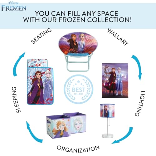 Polycanvas Disney Frozen 2 Collapsible Storage Cubes, Set of 2, 10"x10" - color: Frozen 2