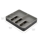 Joseph Joseph DrawerStore Expanding Flatware Cutlery, Utensil & Gadgets Organiser, Expandable in Drawer Space Saving Tray- Grey - size: Expandable, style: Flatware & Utensils Organizer