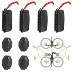 Swivel Bike Wall Mount, Bike Hangers for Garage, Space-Saving Bike Storage, Sturdy Bicycle Rack Can Holds Up to 77 lbs, Easy Install, 4 Pack - size: 4 Pack