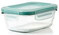 OXO Good Grips 1.6 Cup Smart Seal Leakproof Glass Rectangle Airtight Food Storage Container - size: 1.6 Cup, style: Glass
