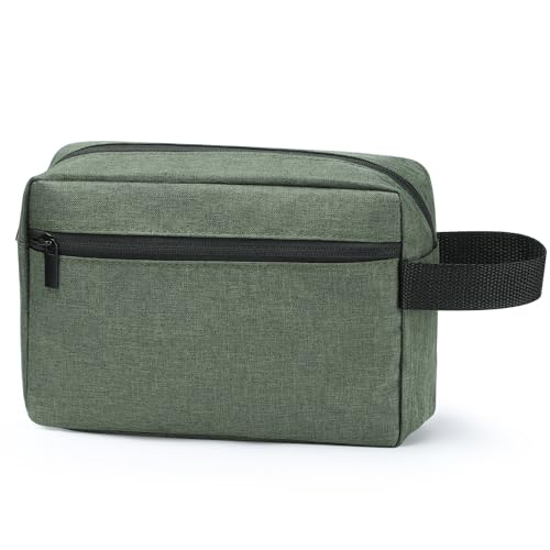 Etercycle Toiletry Bag for Men, Portable Travel Toiletry Organizer Bag,Shaving Bag for Toiletries Accessories (Army Green) - color: Army Green