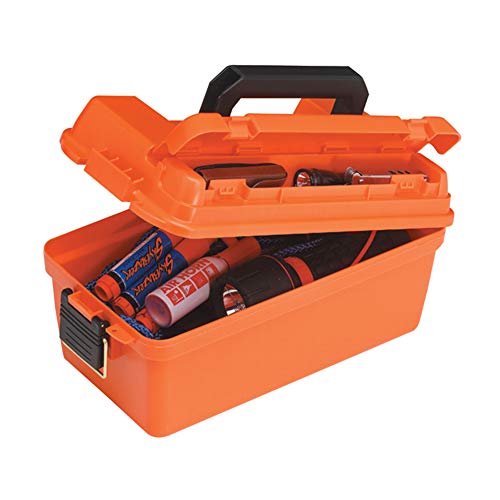Plano Shallow Dry Storage Box (Orange), small (141250) (Pack of 4) - size: Small (Pack of 4)