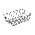 Staples Front‑Loading Letter Tray, Black Steel, 3‑Pack – Stackable Metal Desktop Organizer for Office Paper & Files