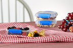 Sistema KLIP IT Rectangular Collection Food Storage Containers, 6-Piece - size: 3-Piece (6.7 oz), style: Set of 3