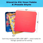 Buffalo Games - Puzzle Sorting Trays - 7 Count (Pack of 1) - style: Classic