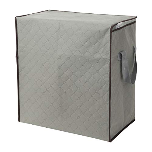 Szxc 2 Pack Foldable Large Storage Bags - Horizontal + Erect for Comforter Blanket Quilt Clothes Pillow, Clear Window & Handles, Closet Under Bed Organizer - size: Extra Large (Horizontal + Erect), style: Set of 2