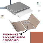 HOLDN’ STORAGE Hanging Closet Organizer with Garment Rod – Heavy Duty 3-Shelf Hanging Shelves for Clothes, Sweaters & Shoes, Reinforced 600D Fabric Storage Unit with Built-in Clothing Rod, Grey - size: 3 Shelves
