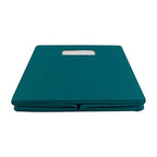 DII Poly-Cube Storage Collection Hard Sided, Collapsible Solid, Small, Teal - color: Teal, size: Small Square, 11x11x11"