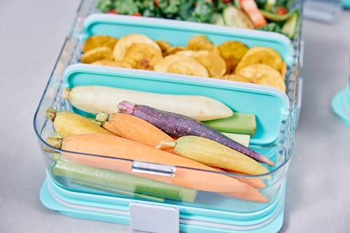 Packit, Bento Mod Lunch Steel Gray - color: Steel Gray