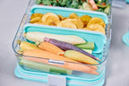 Packit, Bento Mod Lunch Steel Gray - color: Steel Gray
