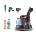 Shark Carpet Cleaner Machine, Portable Upholstery StainStriker, Spot, Odor & Stain Remover, 2 Carpet Cleaner Solutions, 3 Tools, Perfect for Pet Hair, Area Rugs, Couches, Burgundy, PX203BRN - style: StainStriker