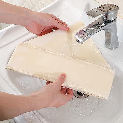 Bra Storage Drawers Organizer for Clothing Underwear Drawer Organizer Dividers Foldable Storage Cube Bins for Bra,Socks, Underwear,3 Pack （Creamy-White） - color: Creamy-White, size: 3 Pack