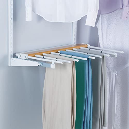 Rubbermaid Configurations 26" Shelving Kit, Set of 2 Shelves (Uprights not included), White, Expandable, Organization for Home/Laundry/Bathroom/Mudroom/Pantry/Linen Closet/Garage - style: Wire Shelf