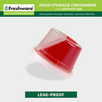 Freshware [240 Pack] 16 oz Food Storage Containers with Lids, Plastic Containers, Freezer Safe | Meal Prep | Stackable | Leakproof | BPA Free, Clear - size: 16 oz - 240-Sets