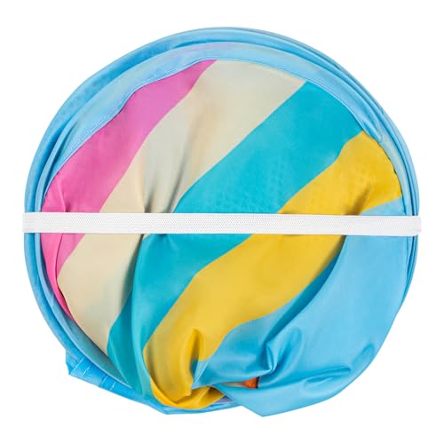 Bluey Pop Up Hamper - Bluey and Bingo Mesh Laundry Basket/Bag with Durable Handles - Storage for Clothes and Toys - color: Blue - Bluey 01
