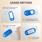 150 Position Key Organizer with Combination Lock, Waterproof Fireproof Zippered Key Case, Key Holder Box for Rental Management Real Estate Sales Hotel Executives