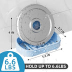 LEVERLOC Soap Dish Holder for Shower Suction Cup Wall Mounted Self Draining NO-Drilling Removable Bar Soap Sponge Holder for Bathroom Bathtub Kitchen Sink Waterproof Strong Vacuum Suction, Blue - style: 1 tier Blue