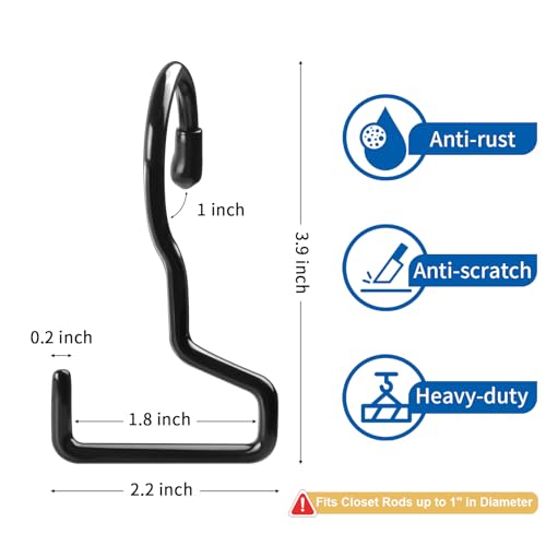 Purse Hanger for Closet, 8 Pack Unique Twist Design Bag Hanger Purse Hooks, Purse Holder for Hanging Bags, Handbags, Belts, Backpack, Scarves, Wreath, Hat, Jeans, Pans and Pots