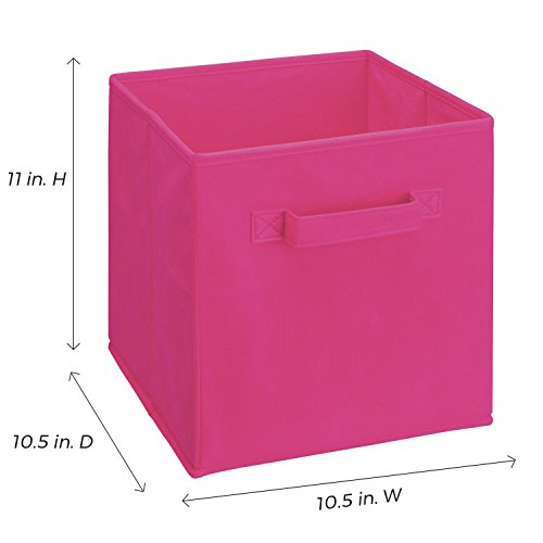 ClosetMaid 5880 Cubeicals Fabric Drawer, Fuchsia - color: Fuchsia, size: 1-Pack, style: 1-Pack
