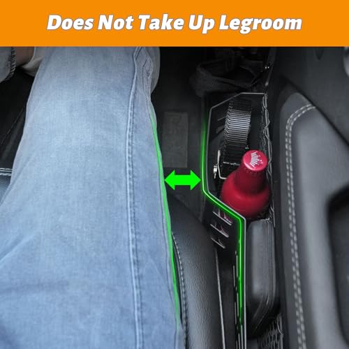 MAIKER 4PCS Metal Front Rear Door Storage Box Compatible with 2018-2025 Jeep Wrangler JL JLU 4XE & 2020-2025 Gladiator JT, Insert Organizer Box Pockets for Replace Sagging Nets, Black - size: JL/JT Front ＆ Rear