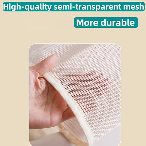 Hanging sock storage bag，hanging closet organizer，plastic bag holder，Sock Underwear Organizer Wall Mount Multifunctional Bag Saver Kitchen Storage Holder for Storing Socks Ties Plastic Bag (Large) - size: Large