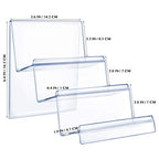 DOITOOL Clear Acrylic Purse Display Stand Holder Wallet Stand 3 Tier Handbag Purse Display Stand Glasses Holder Jewelry Display Riser Shelf for Home Decoration and Organizer - size: 3 Tier
