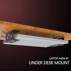 Under Desk Laptop/Mini PC Storage Mount,CPU Holder,Compatible with Dell OptiPlex,Mac Book,Mac mini and More.