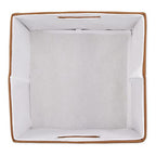 DII Collapsible Polyester Storage Cube, Solid, Lightweight and Durable, Large Square, 13x13x13, Cinnamon - color: Cinnamon, size: Large Square, 13x13x13"