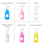 40 OZ Liquid Laundry Detergent Dispenser, Laundry Soap Dispenser, Fabric Softener Dispenser, Liquid Laundry Detergent Holder Container Organizer, Laundry Room Organization and Storage, 2 Pack - color: 2pack