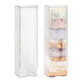 acDesign 2PCS Wall Mount Sock Underwear Drawer Organizer, Wall Hanging Underwear Storage Box for Wardrobe Cabinet Bedroom Socks Lingerie